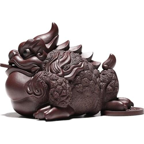 Attracting Wealth, Golden Toad can raise golden cicada tea art tea table tea set tea plate toad tea ceremony decoration