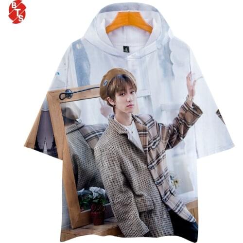 Kpop Bang Store Seventeen 3D Printed Hooded T-shirts Women/Men Fashion Summer Short Sleeve Tshirts 2019 Hot Sale Casual Clothes