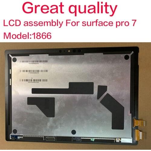 LCD assembly For Microsoft surface pro7 pro 7 1866 lcd display touch screen glass sensor digitizer