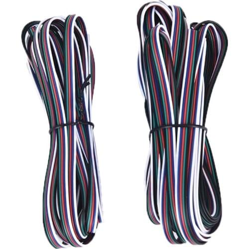 10m/33ft 4-pin LED Electric Line - Extension Cable Cord Wire Connector Accessory For RGB LED Strip Lights 5050 3528 22 AWG