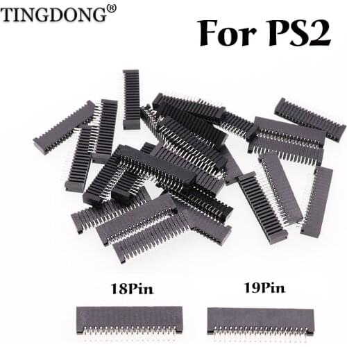100pcs For PS2 Controller Conductive Film 18pin 19PIN Block Connector Socket