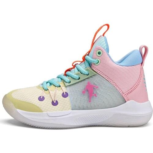 Boys Men Brand Basketball Shoes for Kids Sneakers Thick Sole Non-slip Children Sports Shoes Child Boy Basket Trainer Shoes