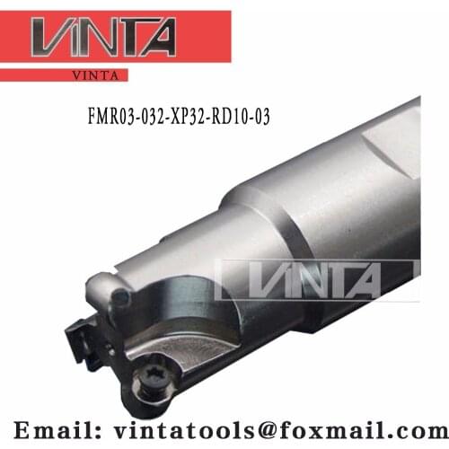 Free shipping FMR03-032-XP32-RD10-03 Indexable Milling cutter matched RDKW10T3MO carbide insert