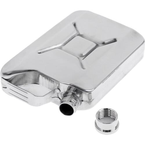 Stainless Steel Black Hip Flask Set Leakproof Flask Great Groommans or Bridal Wedding Gift