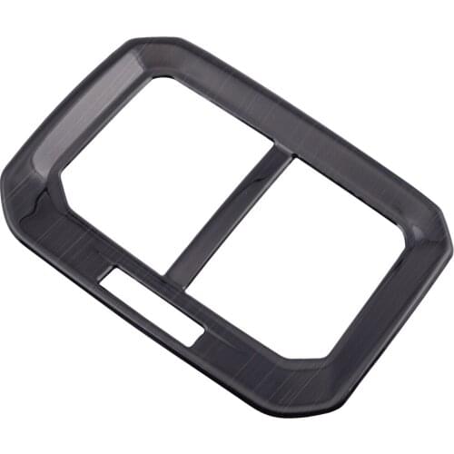 Black Inner Rear Armrest Box Air Vent Outlet Trim Cover Frame Fit For VW Tiguan MK2 2016 2017 2018