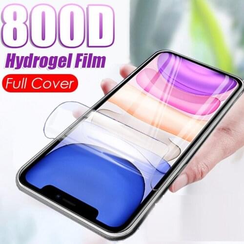 HD For Iphone12 Hydrogel Film Screen Protectors For Iphone 12 Mini I Phone 11 Pro XS Max XR Armor Protection Film Guard Cover