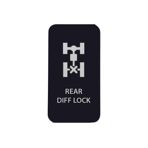Rear diff lock 12V Push button switch Push Switch Etching LED Lighted For Tacoma 2012-up Hilux 05-11 ON