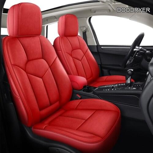 DOODRYER Custom Leather car seat cover For LEXUS LX570 LX500 LX450 RC300 RC200 UX200 UX260h UX250h Automobiles Seat Covers