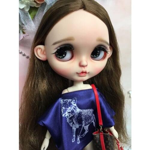 Customization doll DIY joint body Nude blyth doll For Girls nude doll (not include clothes)190131