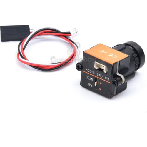 1000TVL 1/3 CCD 110 Degree 2.8mm Lens Mini FPV Camera NTSC PAL Switchable For FPV Quadcopter RC Drone