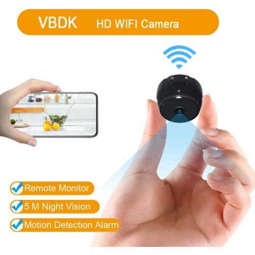 Mini Camera WiFi HD Wireless Remote Monitor Camera Tiny IP Camera Video Recorder MoAtion-Detectio smart home boblov body camera