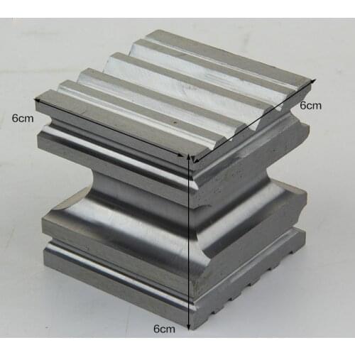 Multifunctional Square Steel Doming Dapping Block High Hardness Four-sided Iron Channel Punch Forming Tool For Jewelry