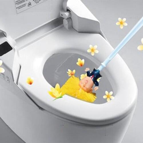 Newly Donald Trump Toilet Brush Home Cleaning Tool Make Toilet Great Again