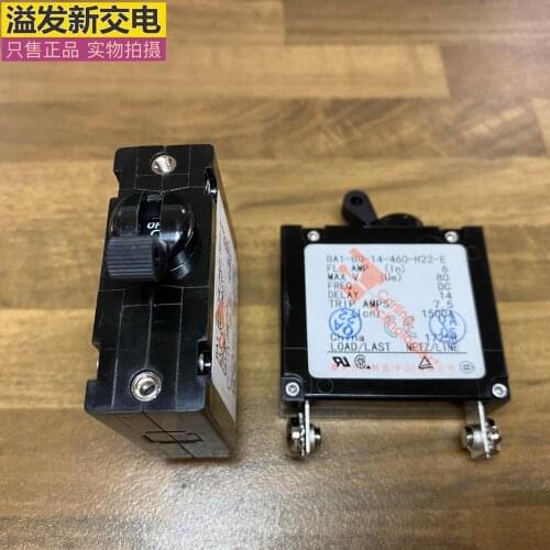 Original new 100% BA1-B0-14-460-H22-E 6A 80V 1P equipment circuit breaker