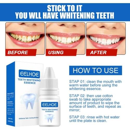 Eelhoe Teeth Whitening Powder Clean Oral Hygiene Whiten Teeth Remove Plaque Stains Fresh Breath Oral Hygiene Dental