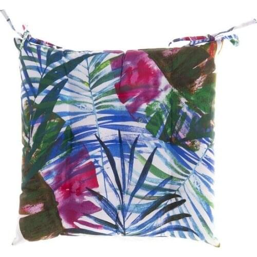 Chair cushion Dekodonia Sheets Multicolour (43 x 43 x 5 cm)