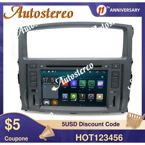Android System Car DVD Player Car GPS Navigation For MITSUBISHI PAJERO 2006-2011 Car Stereo Radio Tape Recorder Auto Head Unit