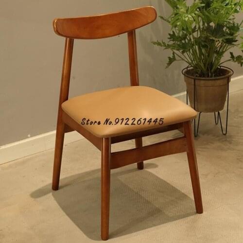 Retro Dessert Japanese Leisure Book Bar Solid Wood Dining Table And Chair Western Food Cafe Milk Tea Shop Table And Chair