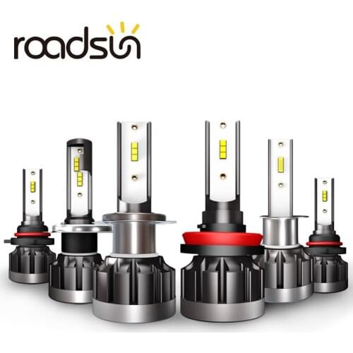 LED Car Headlight Bulb H1 H4 H7 H11 9005 9006 IP68 Waterproof 40W 4000LM 6000K C6S2 CSP Chip LED Bulb for Auto Headlamp 1901