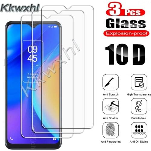 3PCS Tempered Glass For TCL 20 5G SE T781 T781K T781H 20L 10 T770H T770B 10L A2X PLEX 20SE 20S Protective Screen Protector Film