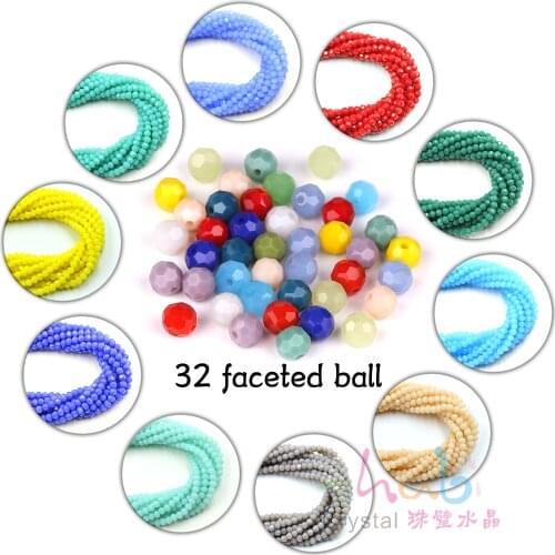 ZHUBI 3mm 195Pcs Top Quality Round Austrian Crystal Bead Upscale Loose Football Beads Jewelry Diy Bracelet Making Accessories