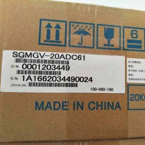 BRAND NEW ORIGINAL SGMGV-20ADC61 AC SERVO MOTOR