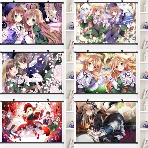 5D DIY Diamond Painting Anime Rozen Maiden Hinaichigo Diamond Embroidery Full Square Cross Stitch Kits Pictures Home Decor Gift