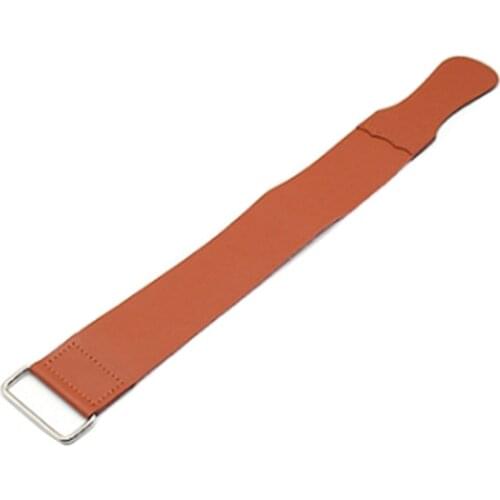 Razor Strop, Double Genuine Leather Straight Razor Strop, Folding Knife Shave Sharpener, Sharpening Belt