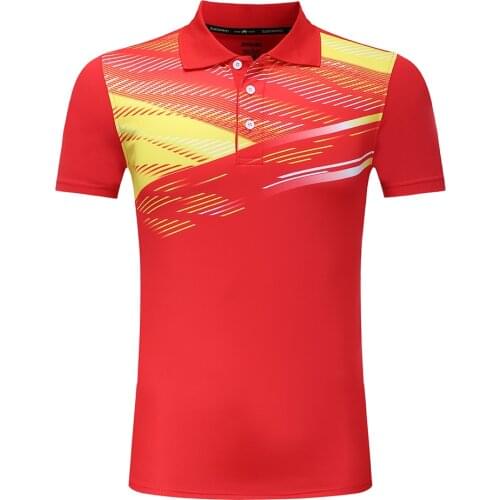 Child-Women-Men Tennis Shirts , Quick dry Badminton Shirts , Table Tennis shirt , Ping Pong Jersey , sports men shirts XS-4XL
