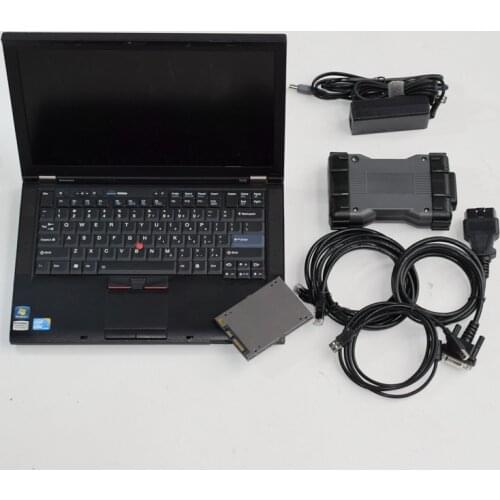 VCI Diagnosis Tool MB Star C6 SD Scan C6 DOIP V06.2021 software in used laptop Cpmputer T410 I7 CPU and 4G RAM ready to use