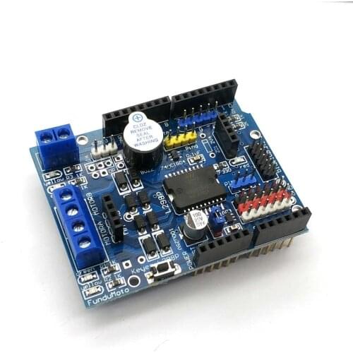 L298P PWM Speed Controller Dual High-Power H-bridge Driver ,Bluetooth Interface, L298P Motor Shield Board for Arduino