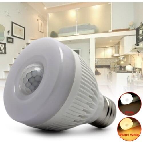 Acrylic sensor bulb Night Light E27 LED 220V Night Bulb PIR Infrared Motion Sensor Detection LED Light Night Lamp Ceiling Lights