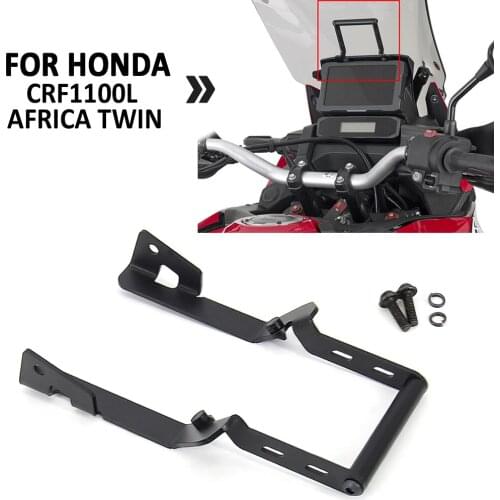 NEW Motorcycle Accessories Front Phone Stand Holder Phone GPS Navigaton Plate Bracket For HONDA CRF1100L AFRICA TWIN 2020