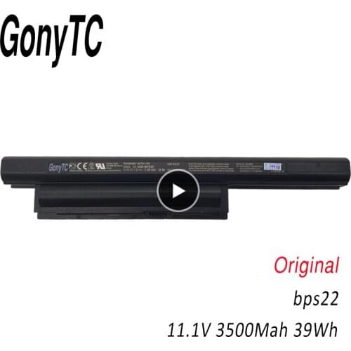 GONYTC Original BPS22 Laptop Battery For Sony VAIO BPS22 VGP-BPS22 VGP-BPS22A VGP-BPL22 VGP-BPS22A VGP-BPS22/A VPC-EB3 VPC-EB33