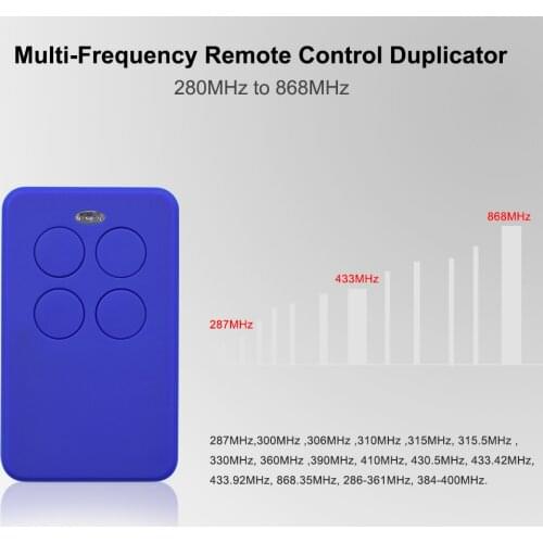 Scimagic-RC APRIMATIC CARDIN ERREKA PUJOL JCM ROPER GIBIDI FORSA Garage Door Remote Control 433MHz Gate Key Fob Opener