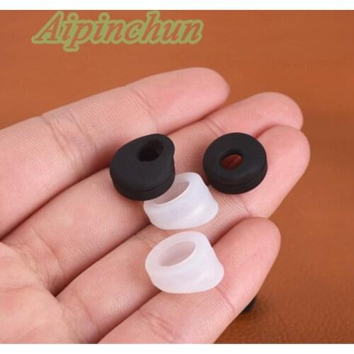 Aipinchun 6Pcs/Lot Replacement Ear Pads Soft Silicone Earbuds Tips For Bluetooth-Compatible In-ear Headphone Headset Earphones