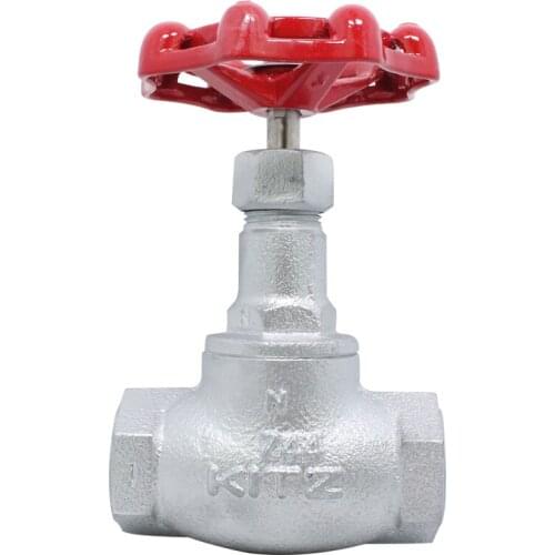 Japan Original 10SJ 10K ductile iron globe valve screwed ends for steam