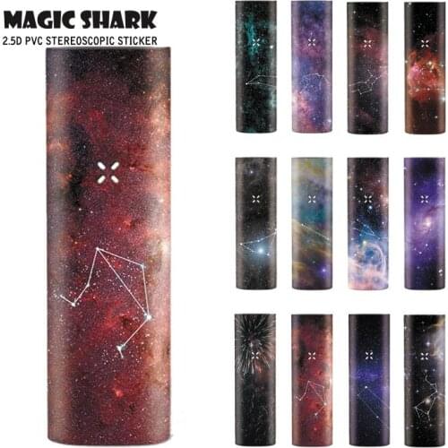 Star Sky 12 Constellations Dreamy Bumpy PVC Full Vape Case Cover Wrap Film Skin Sticker for Pax 3 Kit
