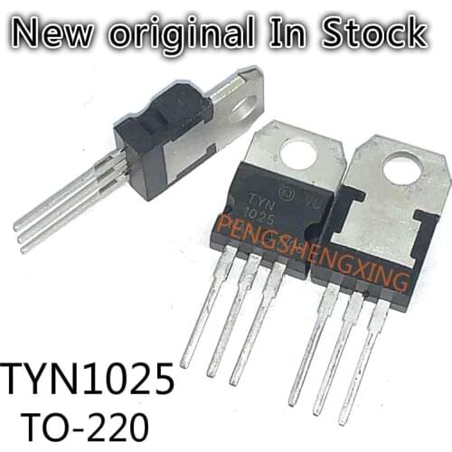 10PCS/LOT TYN1025 TYN1025RG one-way thyristor TO-220 New original spot hot sale