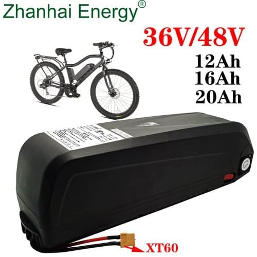 18650,Rechargeable Lithium Ion Battery Pack,36V,48V,12Ah,16Ah,20Ah,Front And Rear Wheels,Bicycle Motor Kit With Charger,XT60,BMS