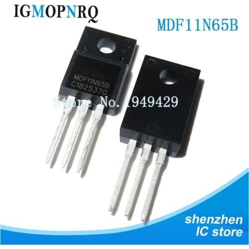 5PCS MDF11N65B TO-220 MDF11N65 TO-220F MDF11N65BTH 650V 11A new