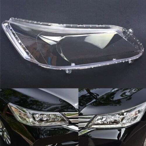 Car Headlight Lens For Honda Accord 2014~2018 Headlamp Cover Replacement Auto Shell