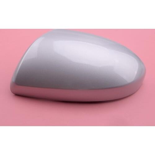 CITALL ABS Car Left Silver Door Wing Mirror Cover Cap Housing Shell Fit for Mazda 2 3 6 2009 2010 2011 2012