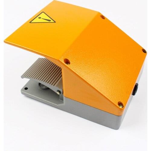 DIANQI YDT1-15 Foot Switch Pedal Foot Control Switch 250V 380V 10A double pedal use for bending machine punch