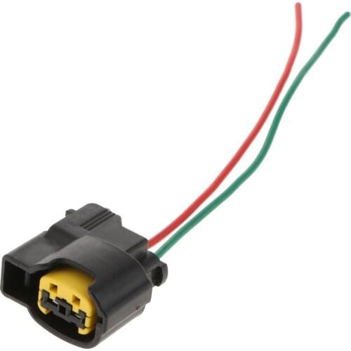 Ignition Coil Connector Plug Wire Harness Pigtail Wiring Loom 2-way - 1pcs