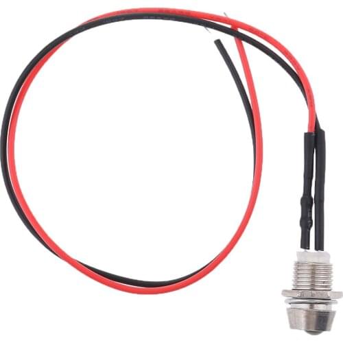 Pack Of 5 12V Led Indicator Lights Blue Lamp Dash Directional Car Boat