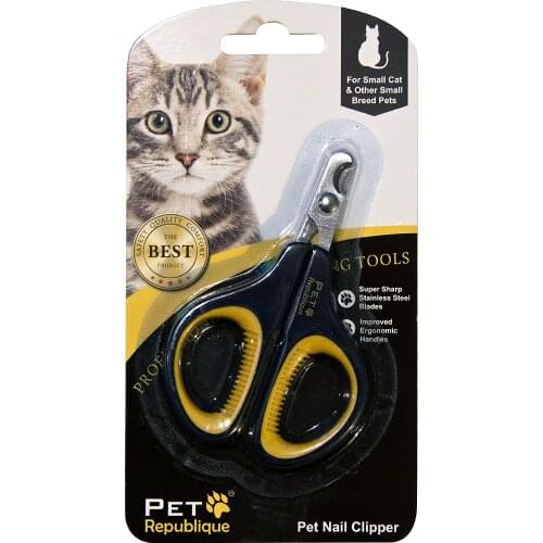 Pet Republique Cat Nail Clippers Professional Claw Trimmer for Cat, Kitten, Hamster, Small Breed Animals