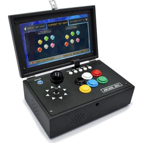 IYO Pandora CX 2800 Games 10 inch LCD Arcade Console Joystick Button PCB Board Save Function Retro Video Game Box Arcade Machine