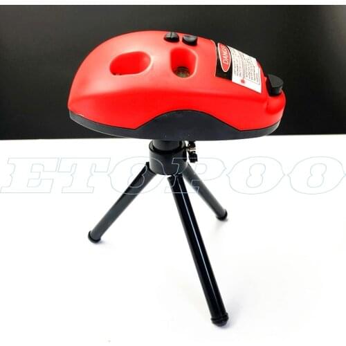 Multi functional laser level Horizon Vertical line level tool spirit level mouse type Right Angle 2 Red Lines
