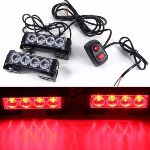 Motorcycle led flasher light DRL Daytime running Signal lamp Warning strobe fog light Police Patrol working light for Emergency